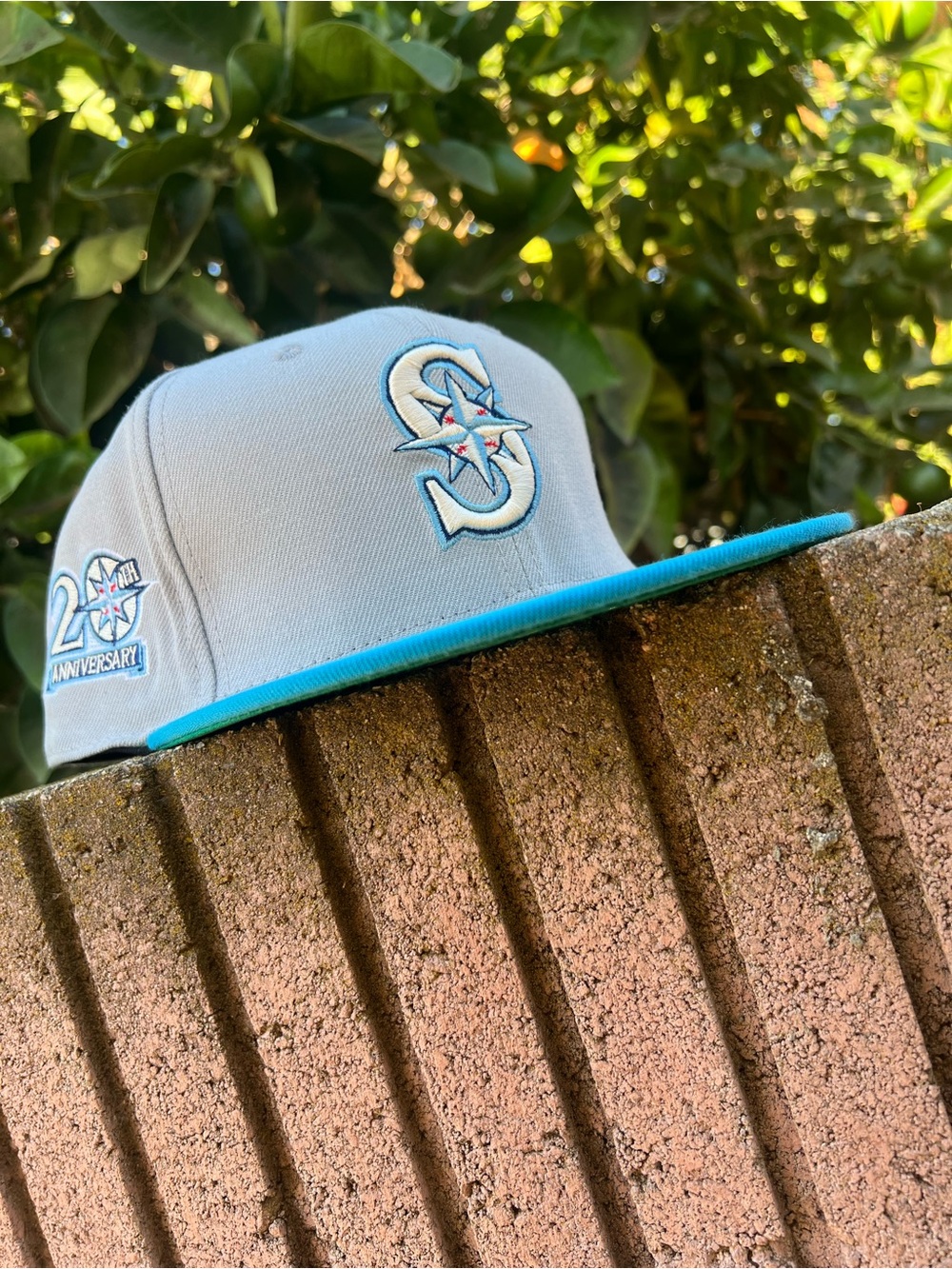 SEATTLE MARINERS FITTED HAT 7 1/4 FITTEDS
